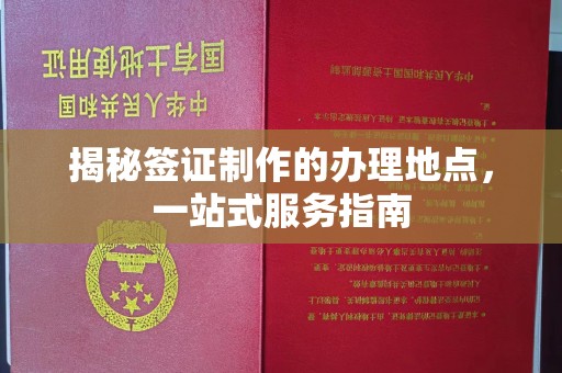 龙州揭秘签证制作的办理地点，一站式服务指南