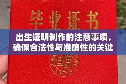 龙州出生证明制作的注意事项，确保合法性与准确性的关键步骤