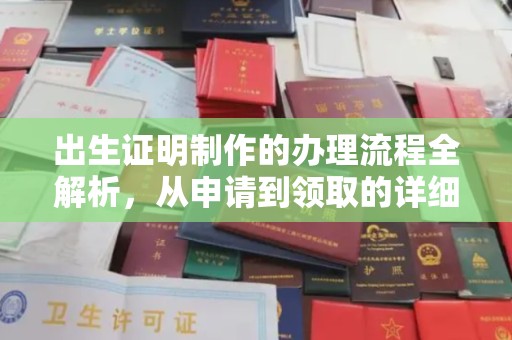龙州出生证明制作的办理流程全解析，从申请到领取的详细指南