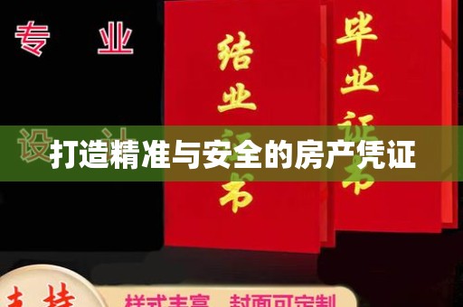 龙州打造精准与安全的房产凭证